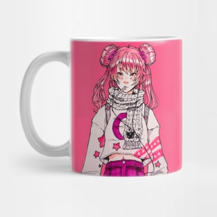 Pink Girl Mug